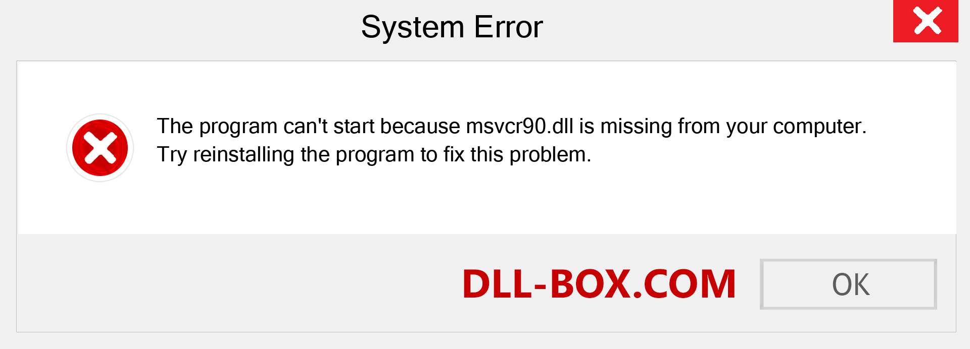  msvcr90.dll file is missing?. Download for Windows 7, 8, 10 - Fix  msvcr90 dll Missing Error on Windows, photos, images